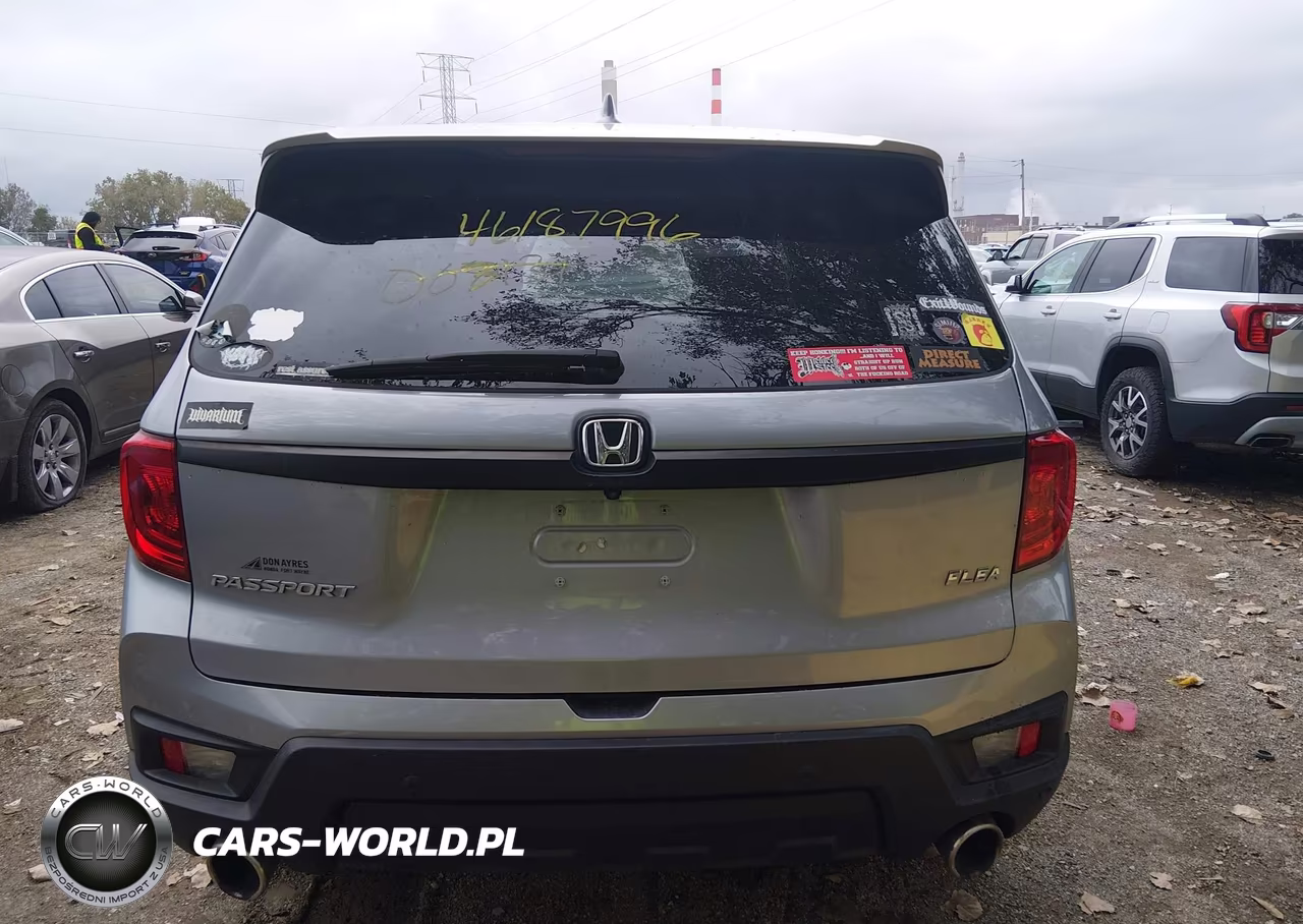 2022 Honda Passport Ex-L VIN:5FNYF7H52NB003131 - 16