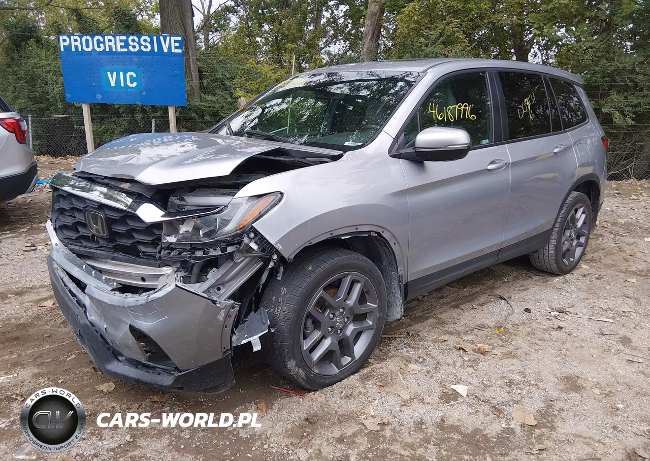 2022 Honda Passport Ex-L VIN:5FNYF7H52NB003131 - 2