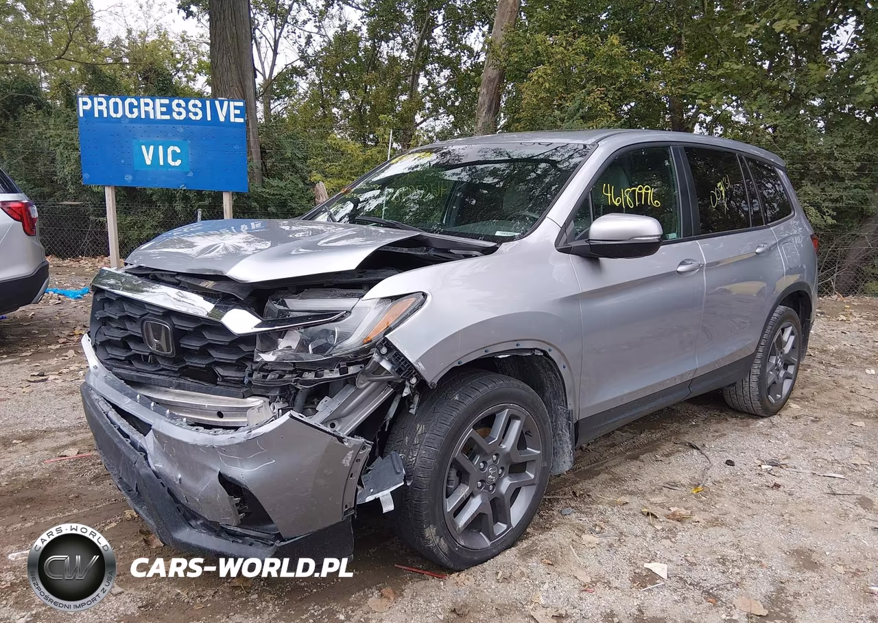 2022 Honda Passport Ex-L VIN:5FNYF7H52NB003131 - 6
