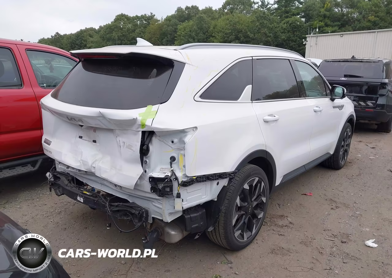 2025 Kia Sorento Sx VIN:5XYRK4JFXSG317230 - 4