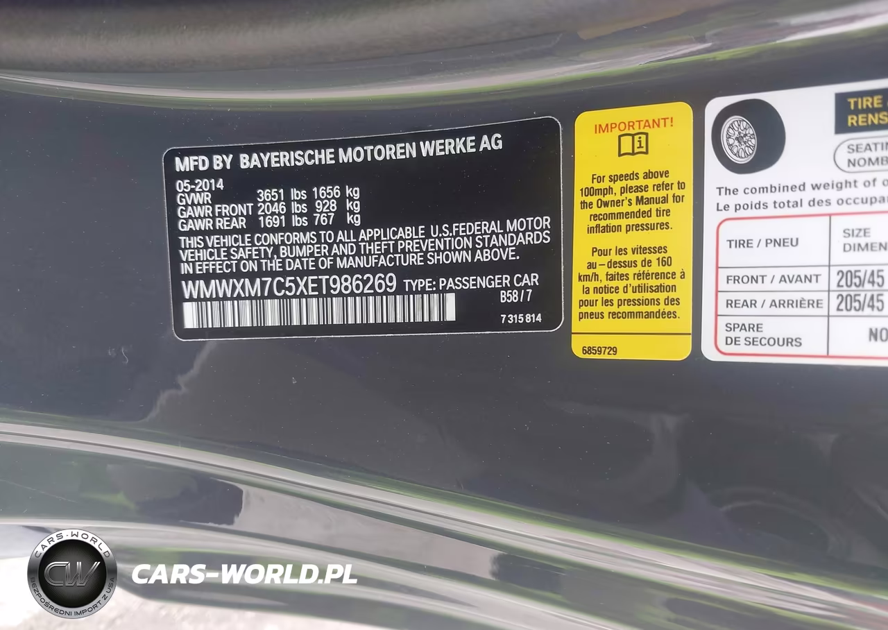 2014 Mini Hardtop Cooper S VIN:WMWXM7C5XET986269 - 9