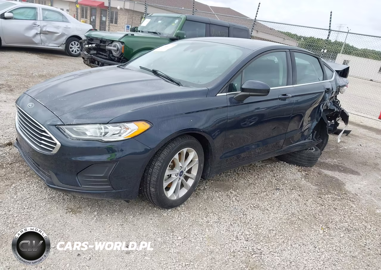 2020 Ford Fusion Se VIN:3FA6P0HD0LR228068 - 2