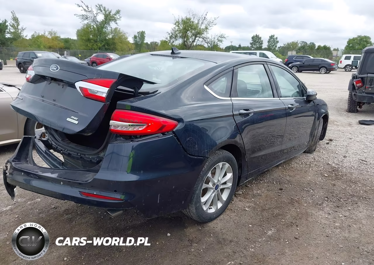 2020 Ford Fusion Se VIN:3FA6P0HD0LR228068 - 4