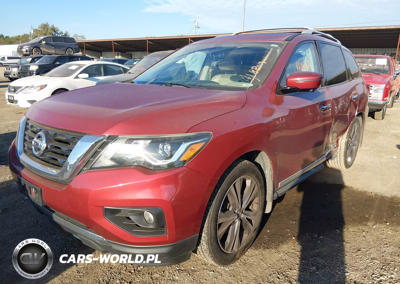 2017 Nissan Pathfinder Platinum VIN:5N1DR2MM2HC602243 - 2