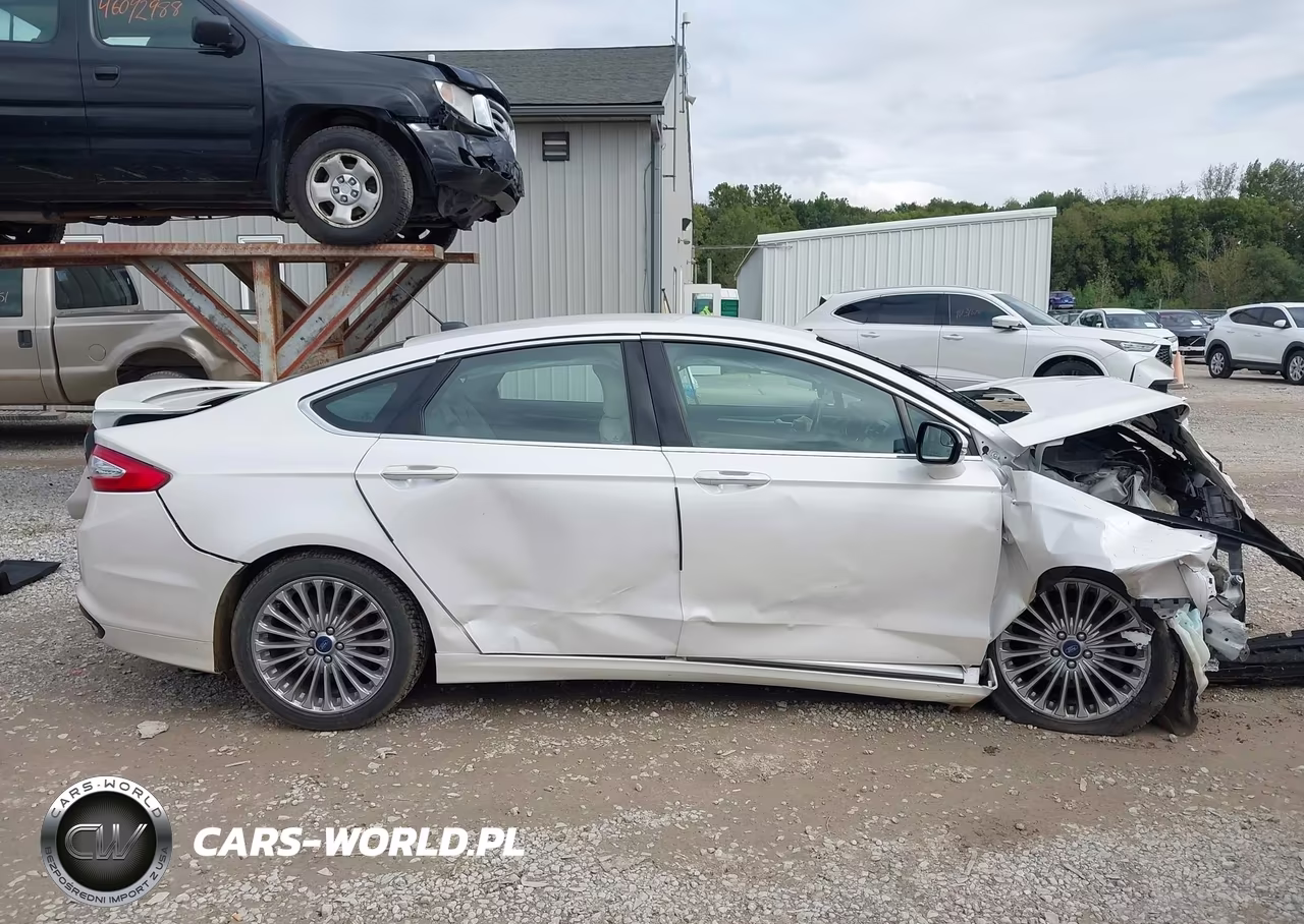 2016 Ford Fusion Titanium VIN:3FA6P0K91GR124571 - 12