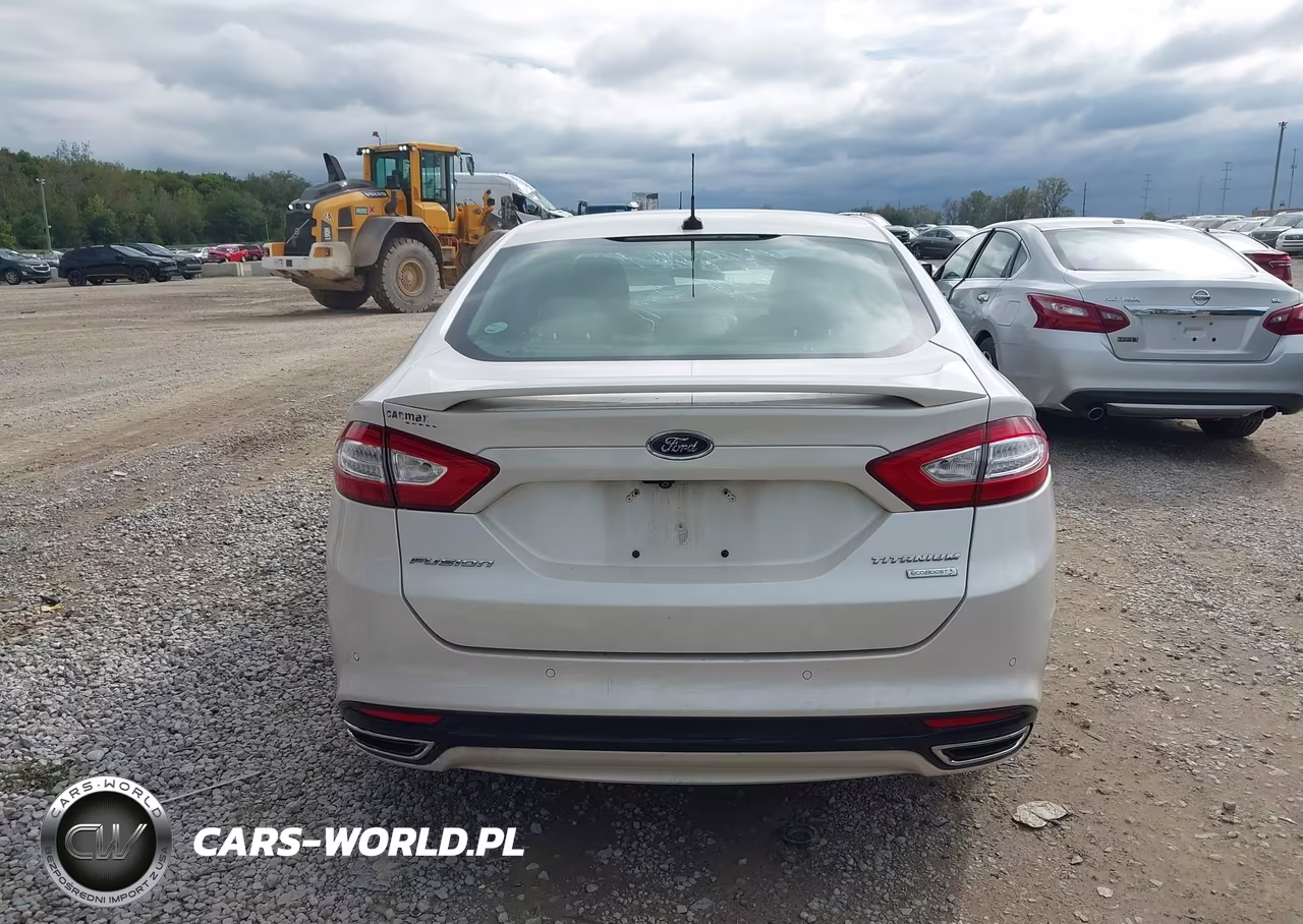 2016 Ford Fusion Titanium VIN:3FA6P0K91GR124571 - 15
