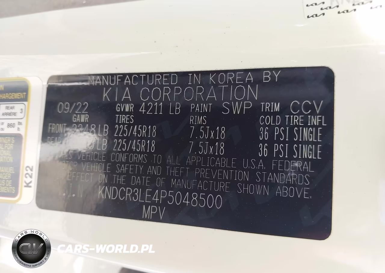 2023 Kia Niro Ex Touring VIN:KNDCR3LE4P5048500 - 9