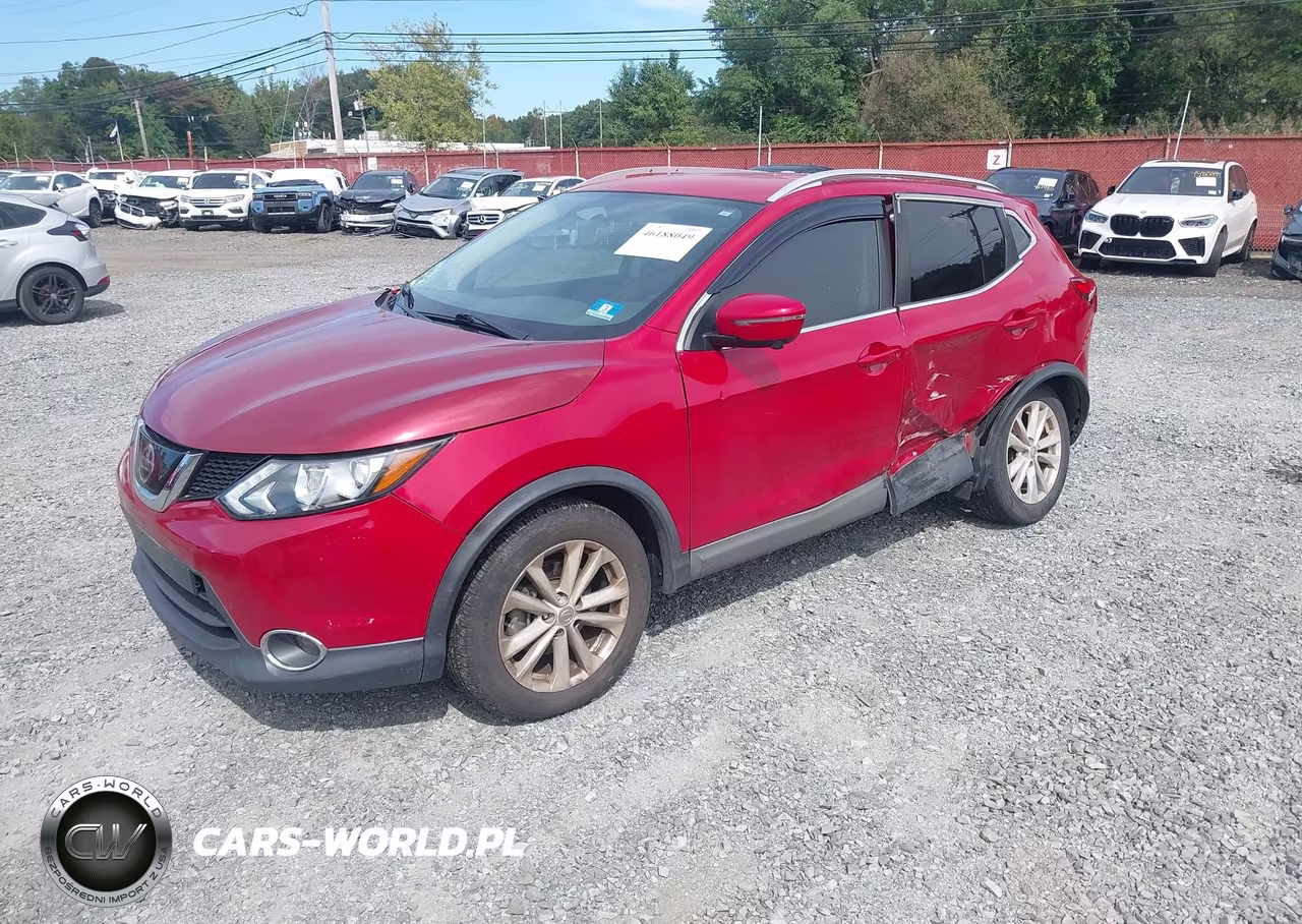 2017 Nissan Rogue Sport Sv VIN:JN1BJ1CRXHW107591 - 2