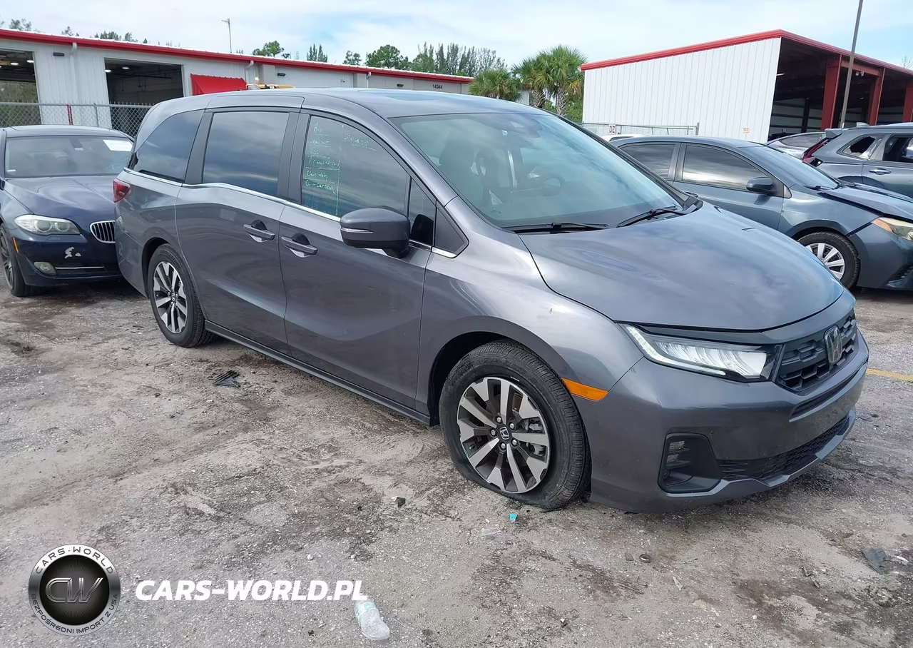 2026 Honda Odyssey Ex-L VIN:5FNRL6H68TB063718 - 1