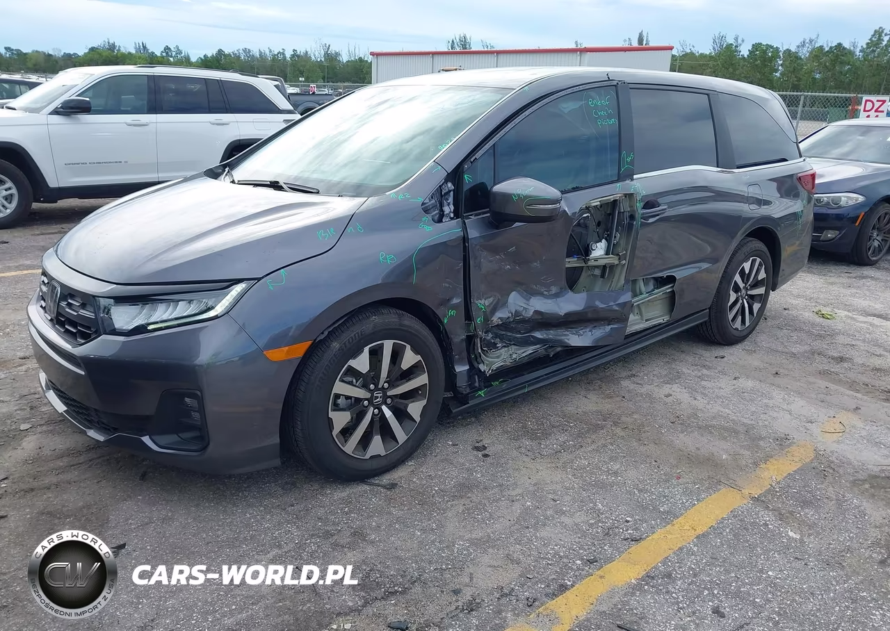 2026 Honda Odyssey Ex-L VIN:5FNRL6H68TB063718 - 2