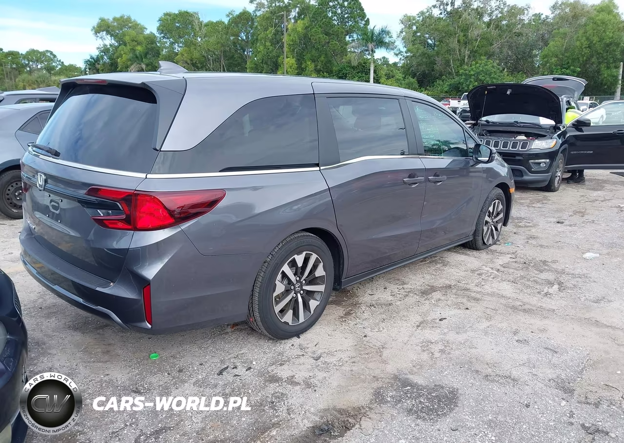 2026 Honda Odyssey Ex-L VIN:5FNRL6H68TB063718 - 4
