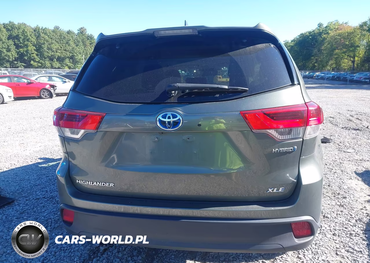 2019 Toyota Highlander Hybrid Xle VIN:5TDJGRFH4KS064611 - 16