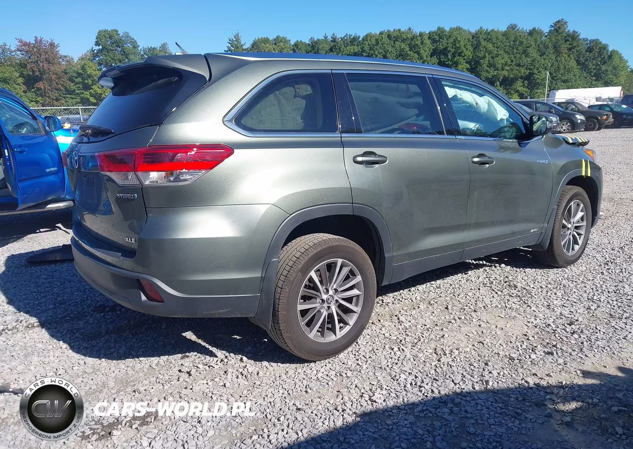 2019 Toyota Highlander Hybrid Xle VIN:5TDJGRFH4KS064611 - 4