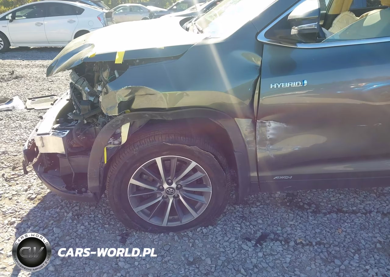 2019 Toyota Highlander Hybrid Xle VIN:5TDJGRFH4KS064611 - 6