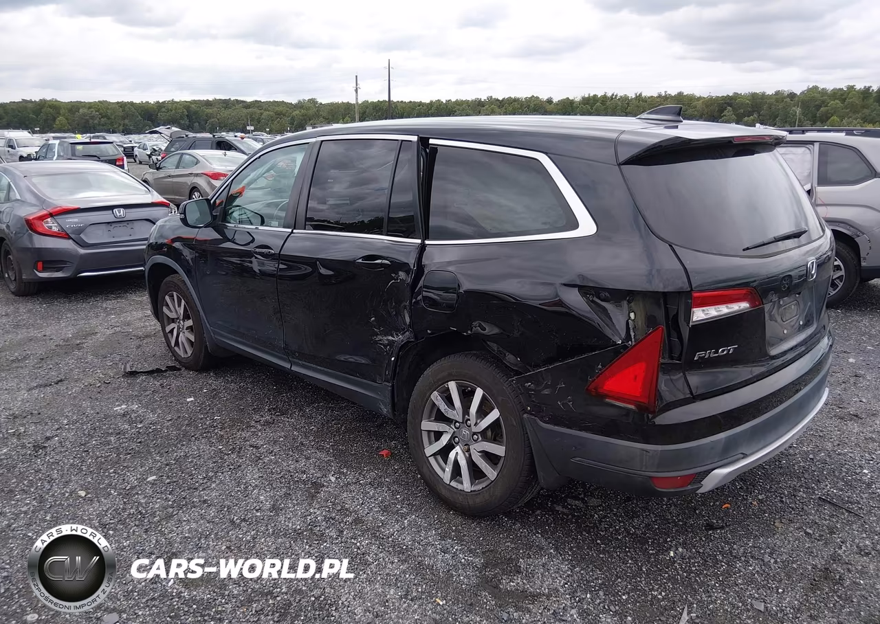 2021 Honda Piloto 2Wd Ex-L VIN:5FNYF5H50MB030704 - 3