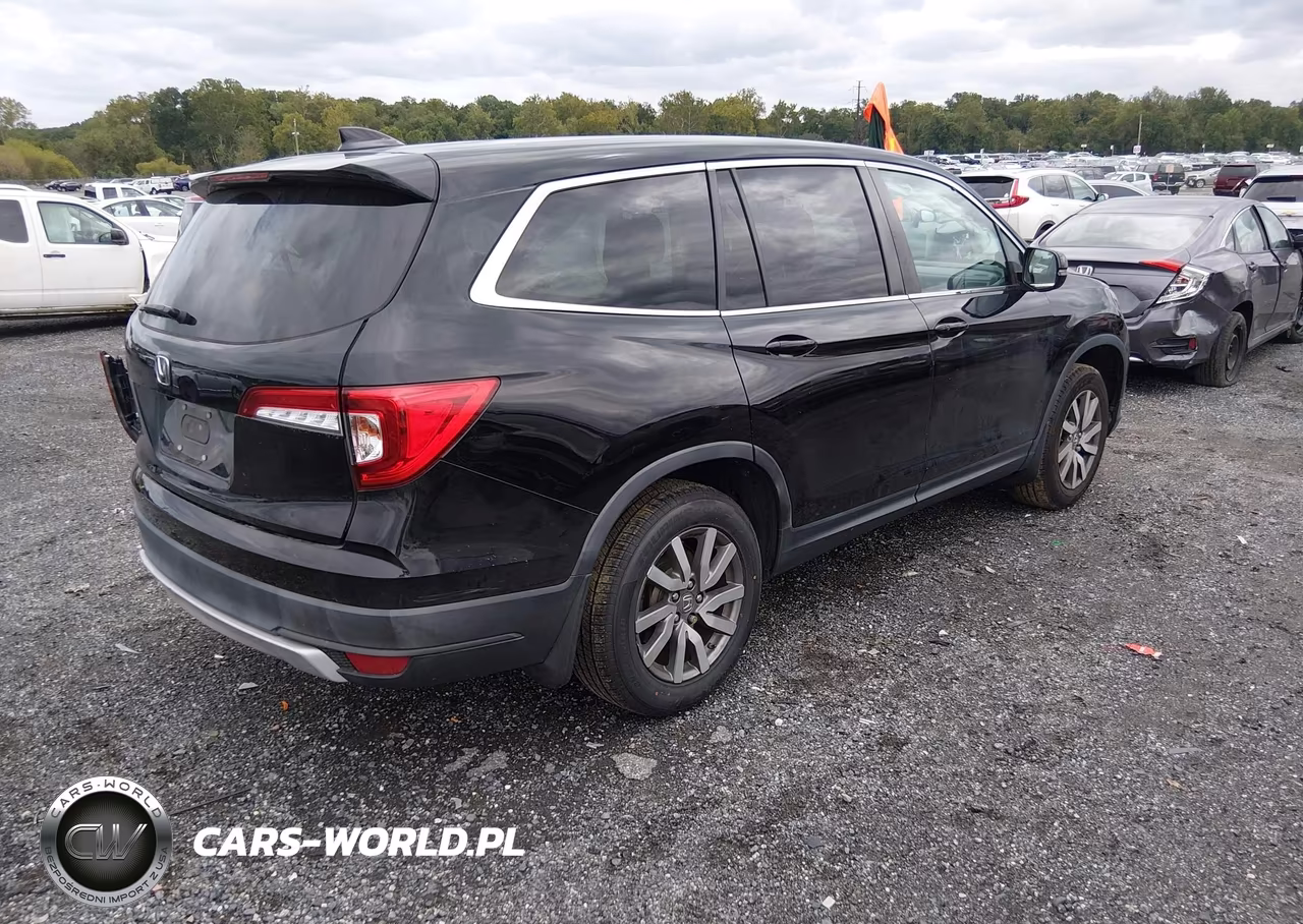 2021 Honda Piloto 2Wd Ex-L VIN:5FNYF5H50MB030704 - 4