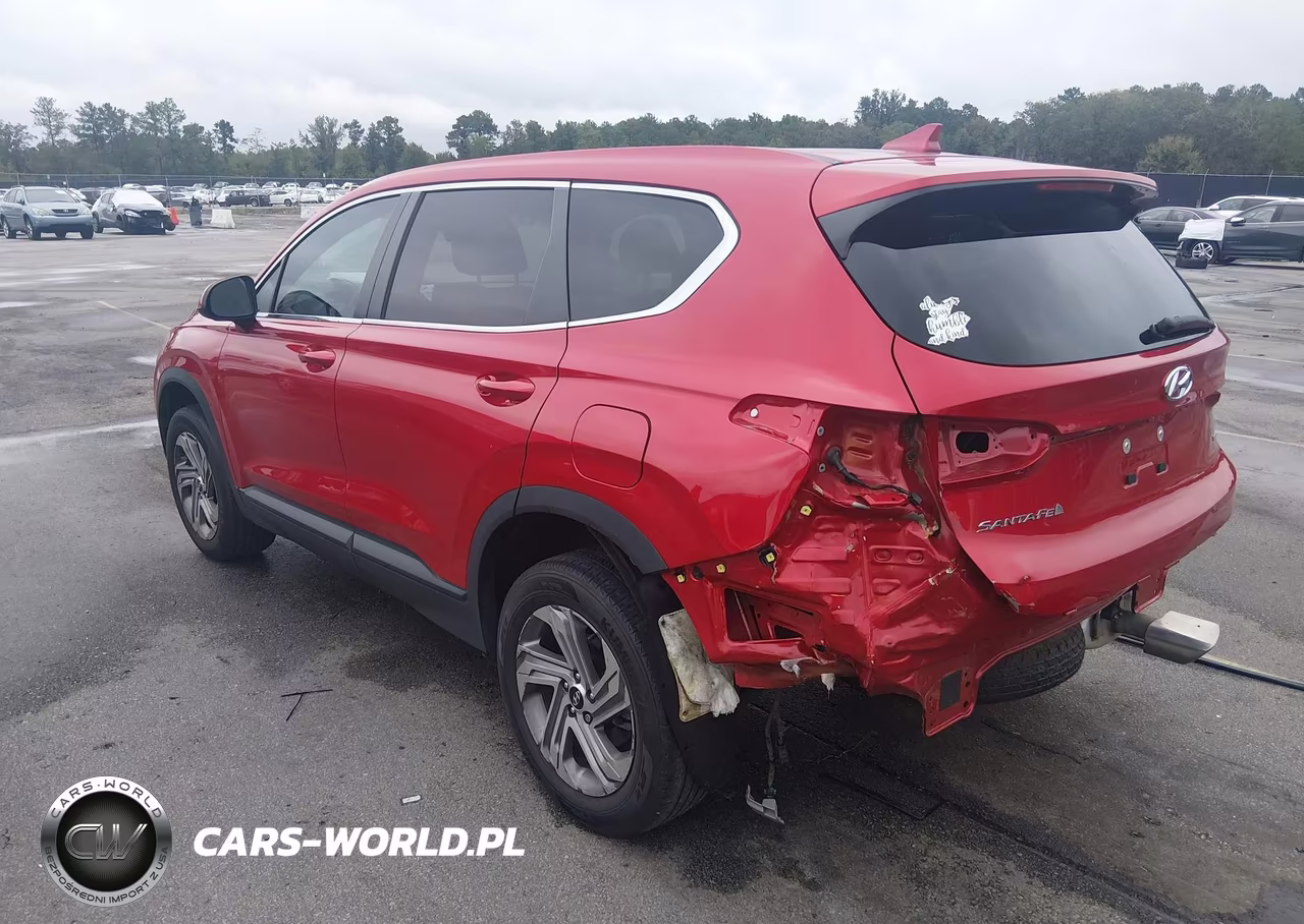 2021 Hyundai Santa Fe Se VIN:5NMS1DAJ3MH353830 - 3