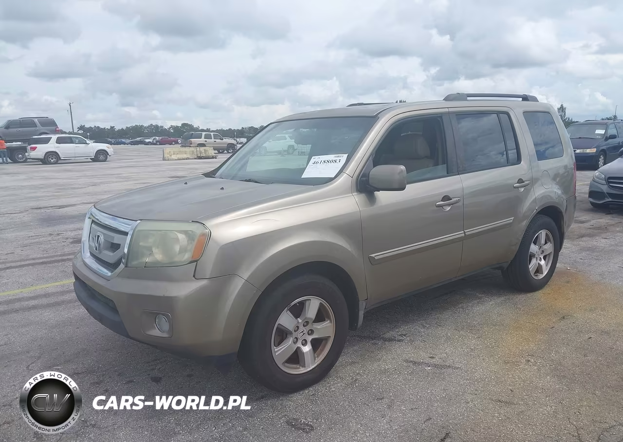 2010 Honda Pilot Ex-L VIN:5FNYF4H5XAB016458 - 2
