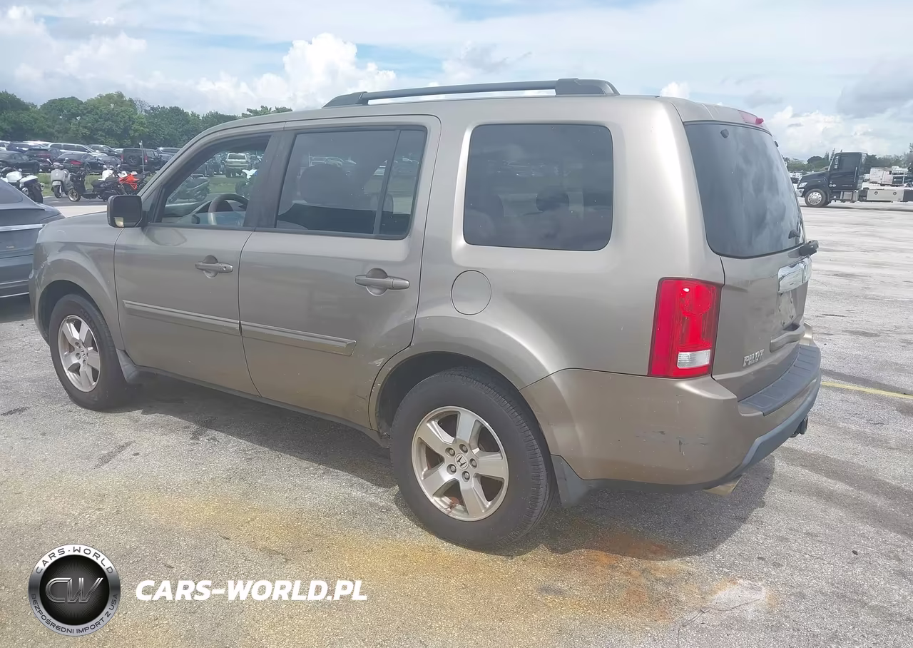 2010 Honda Pilot Ex-L VIN:5FNYF4H5XAB016458 - 3