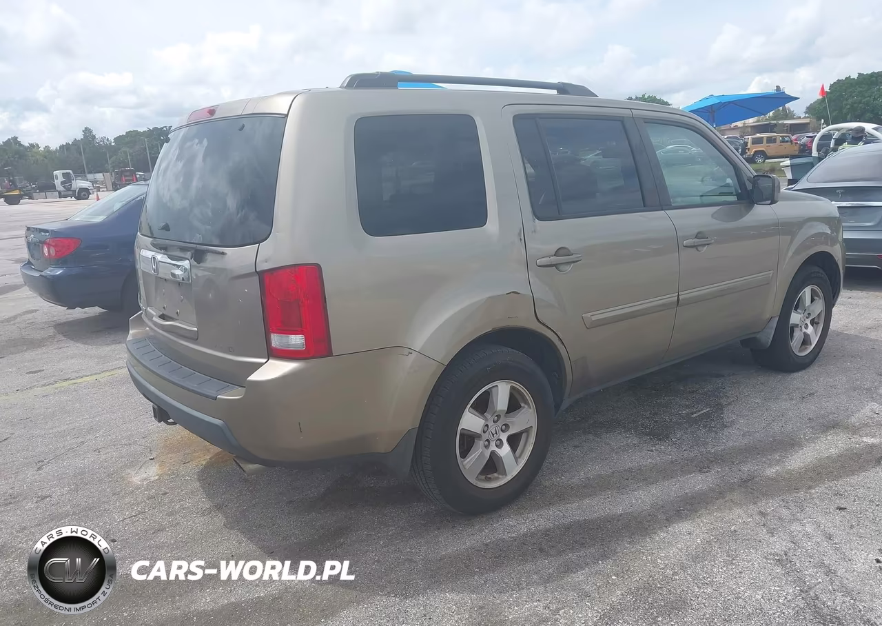 2010 Honda Pilot Ex-L VIN:5FNYF4H5XAB016458 - 4