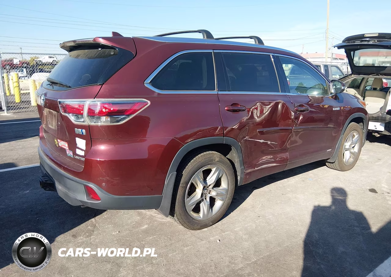 2016 Toyota Highlander Hybrid Limited Platinum VIN:5TDDCRFH2GS014161 - 4