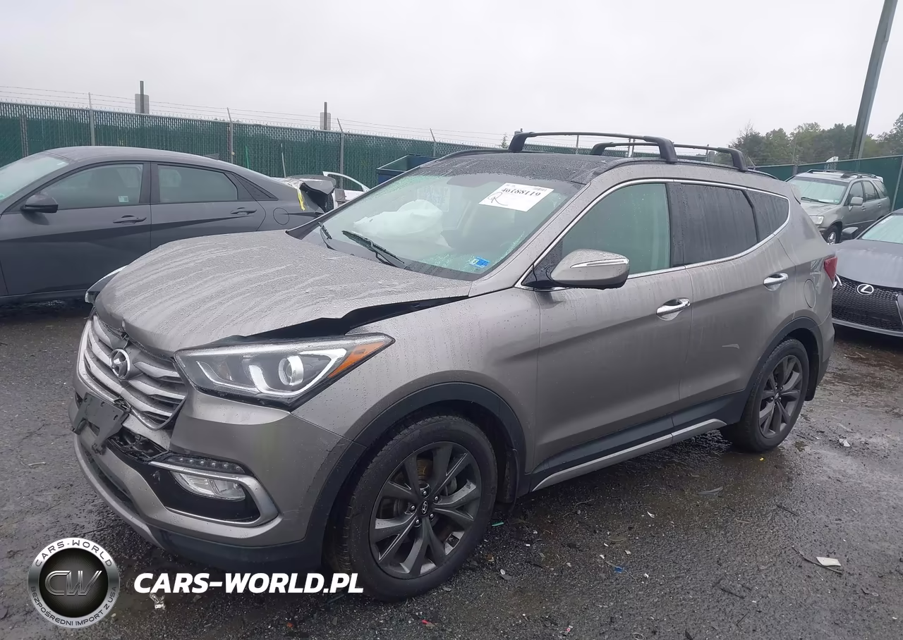 2018 Hyundai Santa Fe Sport 2.0T Ultimate VIN:5XYZW4LA1JG524075 - 2