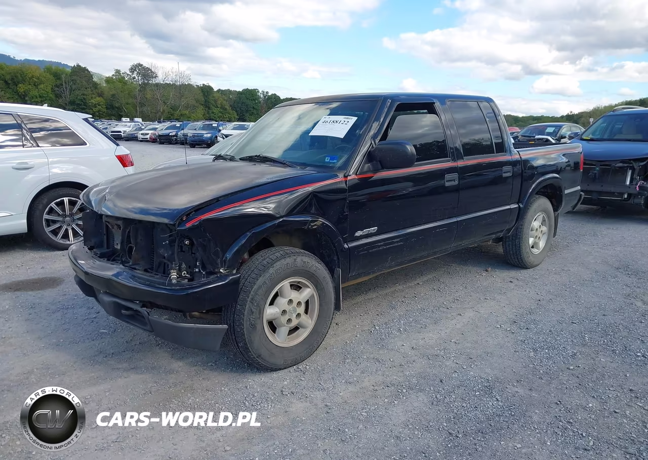 2003 Chevrolet S-10 Ls VIN:1GCDT13X23K163426 - 2