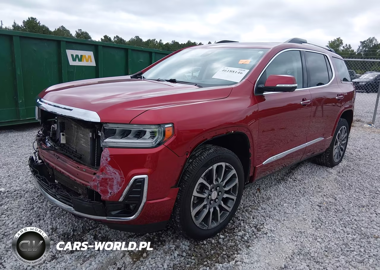 2021 GMC Acadia Fwd Denali VIN:1GKKNPLSXMZ199449 - 2