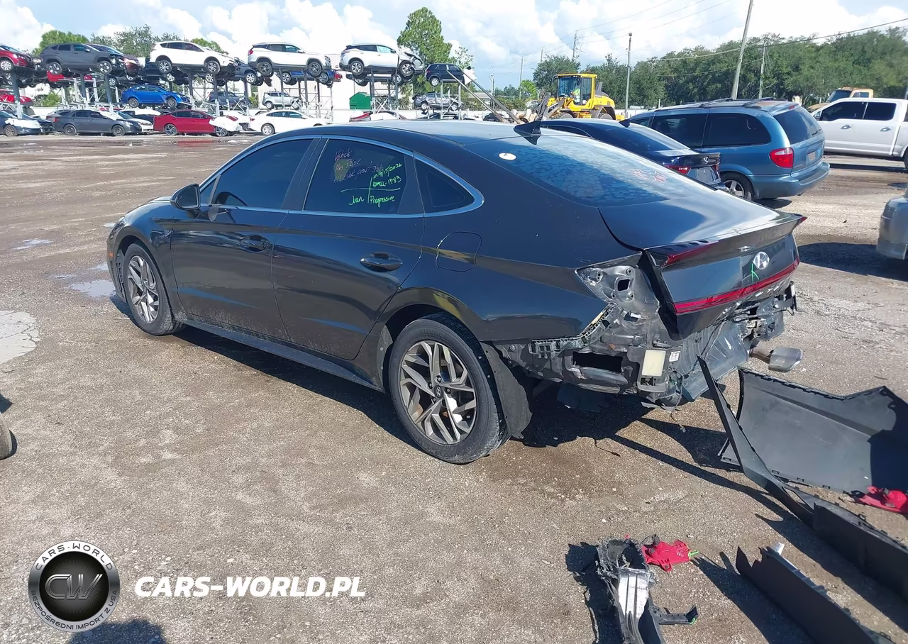 2020 Hyundai Sonata Sel VIN:5NPEL4JA6LH001334 - 3