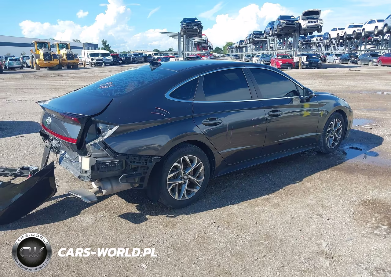 2020 Hyundai Sonata Sel VIN:5NPEL4JA6LH001334 - 4