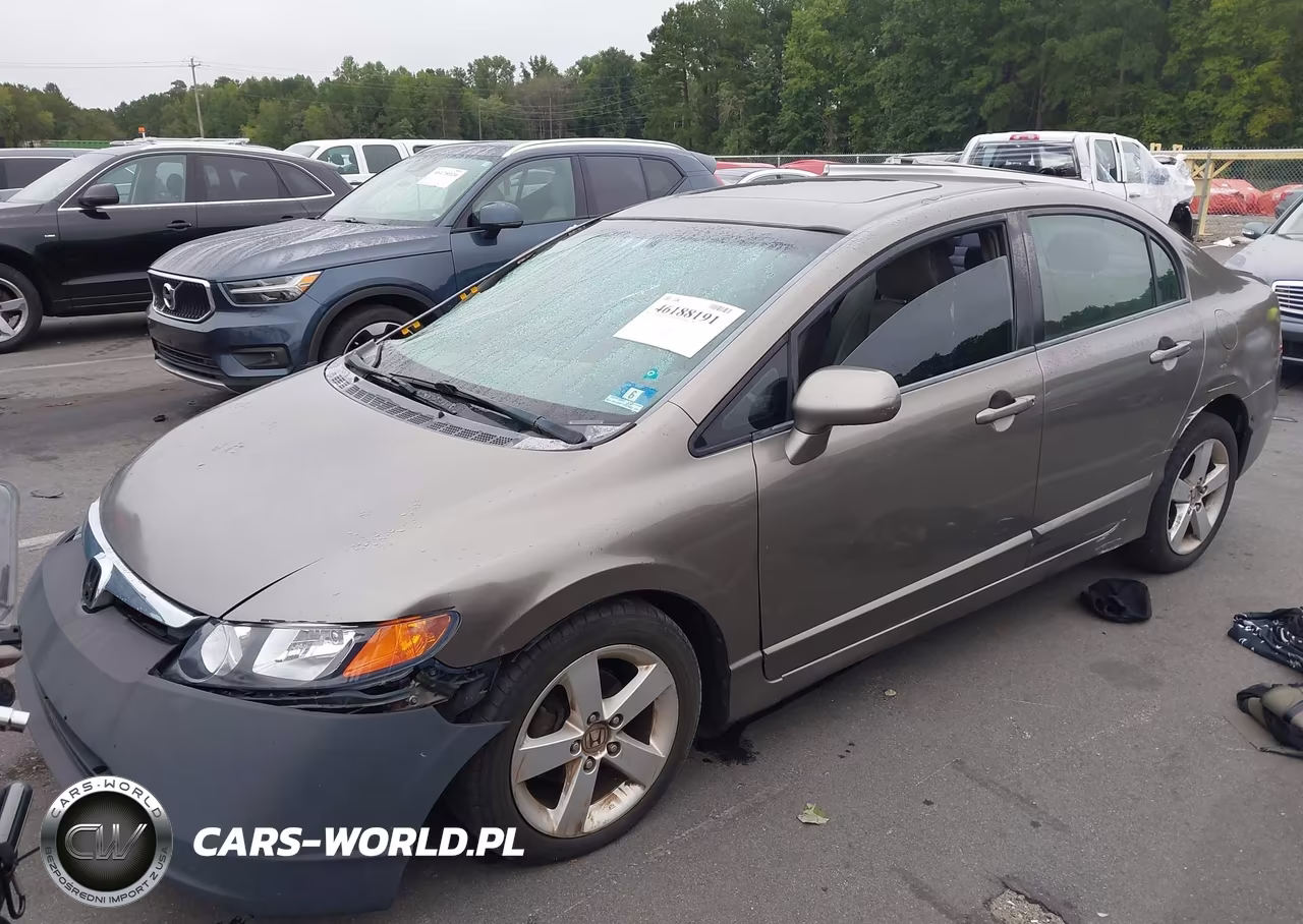 2008 Honda Civic Ex VIN:2HGFA16848H330503 - 2