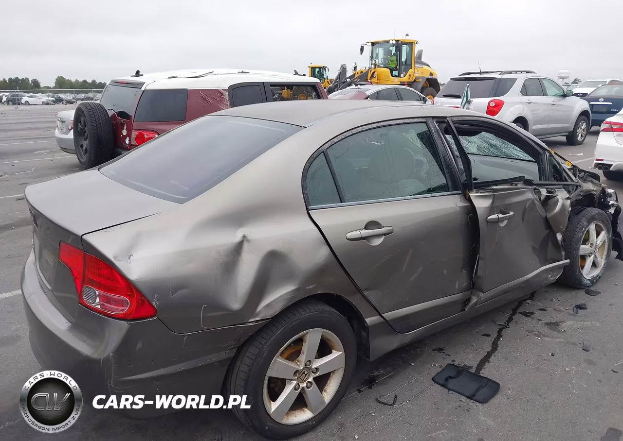2008 Honda Civic Ex VIN:2HGFA16848H330503 - 4