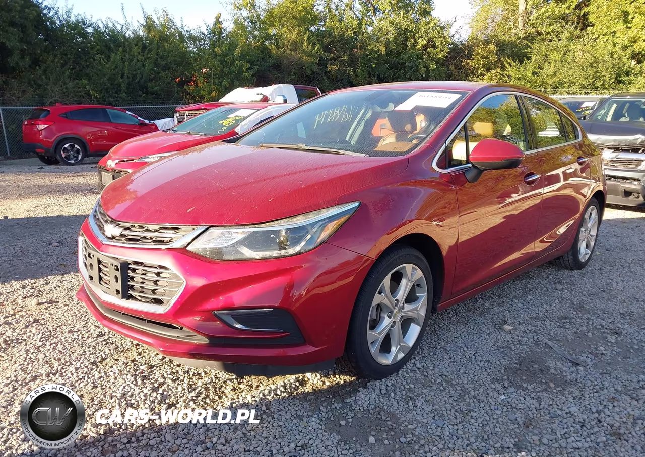 2017 Chevrolet Cruze Premier Auto VIN:3G1BF6SM0HS549642 - 2