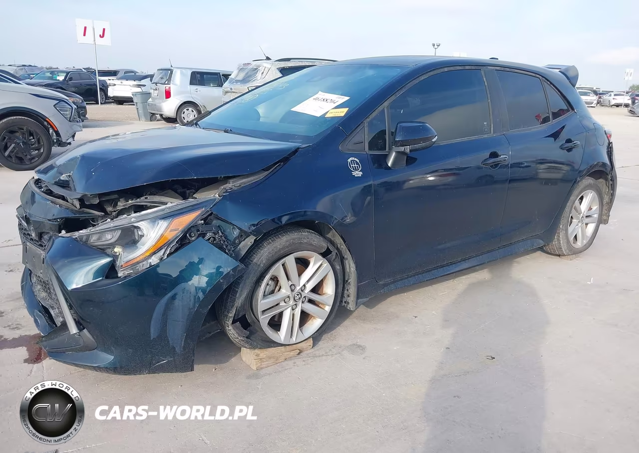 2021 Toyota Corolla Se VIN:JTNB4MBE7M3118995 - 2
