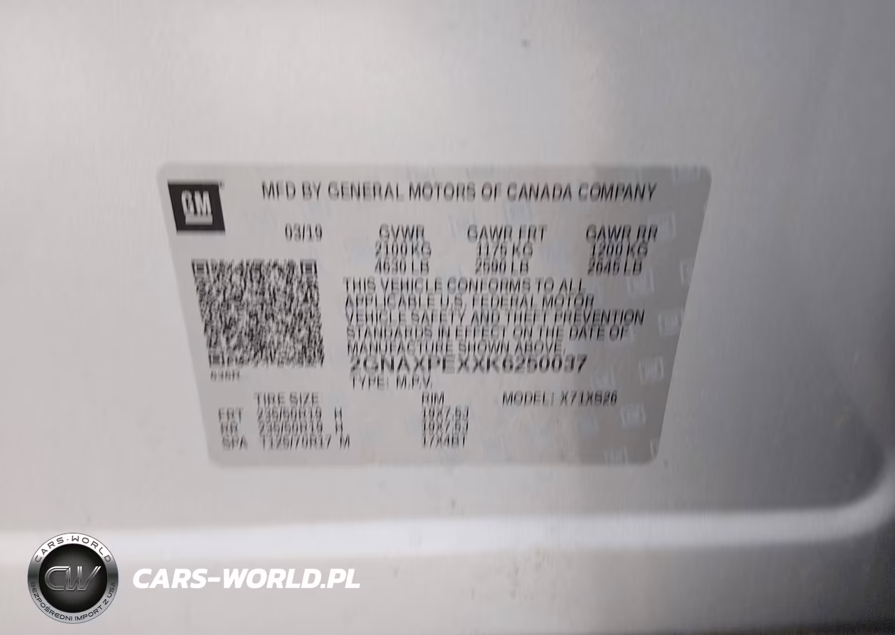 2019 Chevrolet Equinox Premier VIN:2GNAXPEXXK6250037 - 9