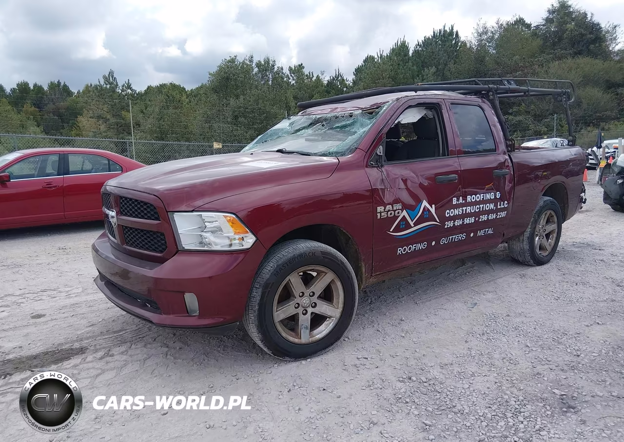 2018 Ram 1500 Express 4X4 6'4 Box VIN:1C6RR7FT4JS199347 - 2