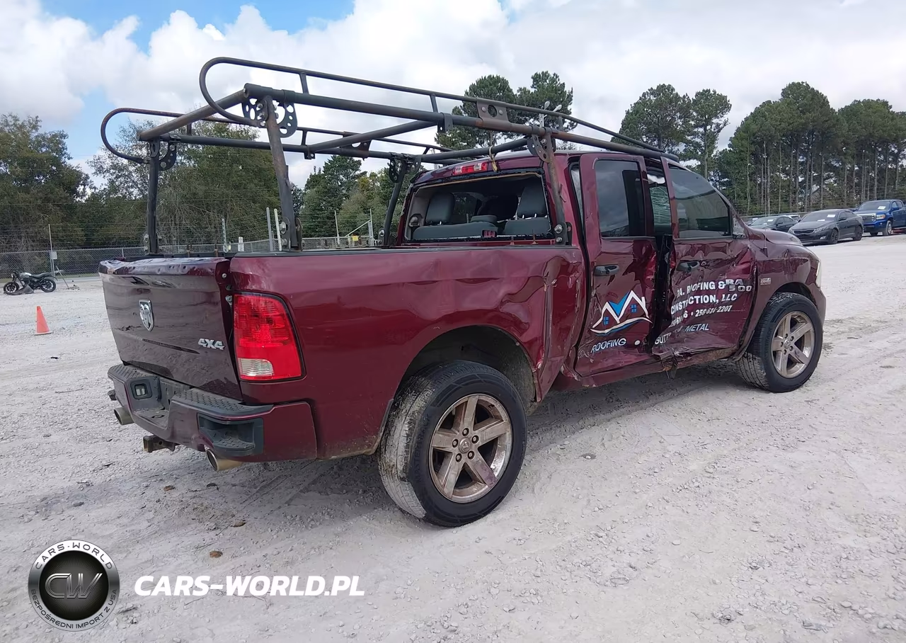 2018 Ram 1500 Express 4X4 6'4 Box VIN:1C6RR7FT4JS199347 - 4