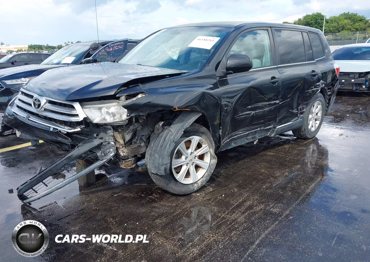 2012 Toyota Highlander Base V6 VIN:5TDBK3EH5CS130070 - 2