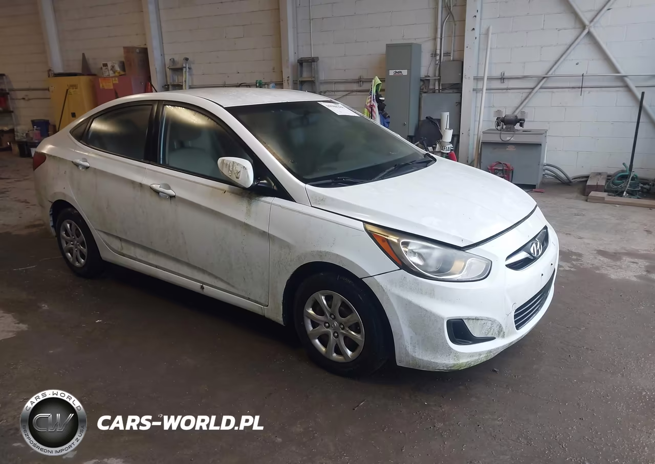 2013 Hyundai Accent Gls VIN:KMHCT4AEXDU367410 - 1