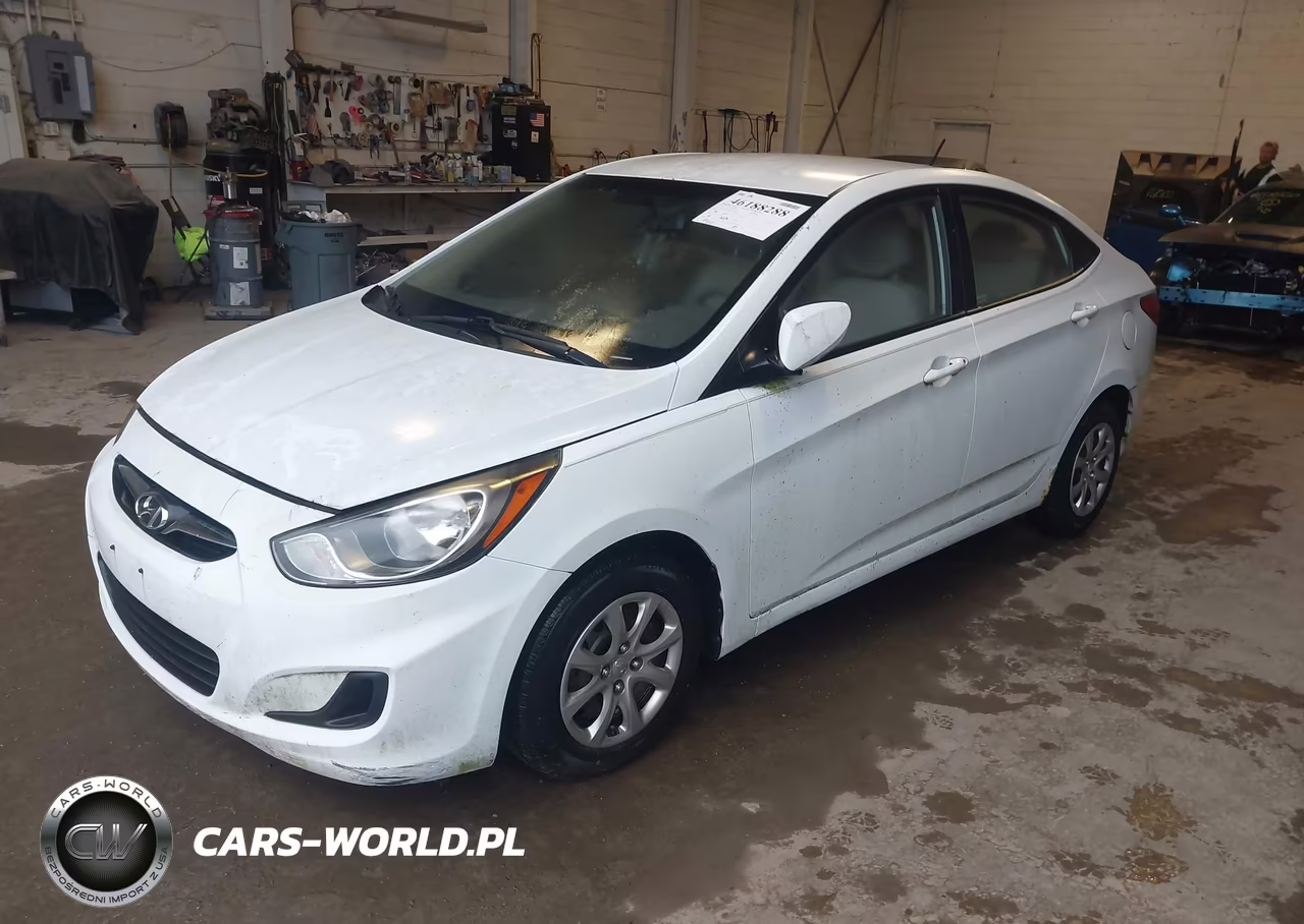2013 Hyundai Accent Gls VIN:KMHCT4AEXDU367410 - 2