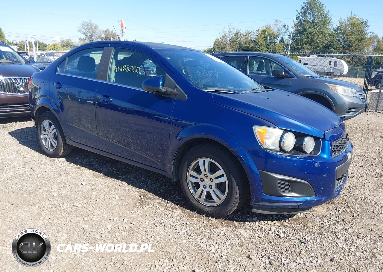 2013 Chevrolet Sonic Lt VIN:1G1JC5SH3D4220218 - 1