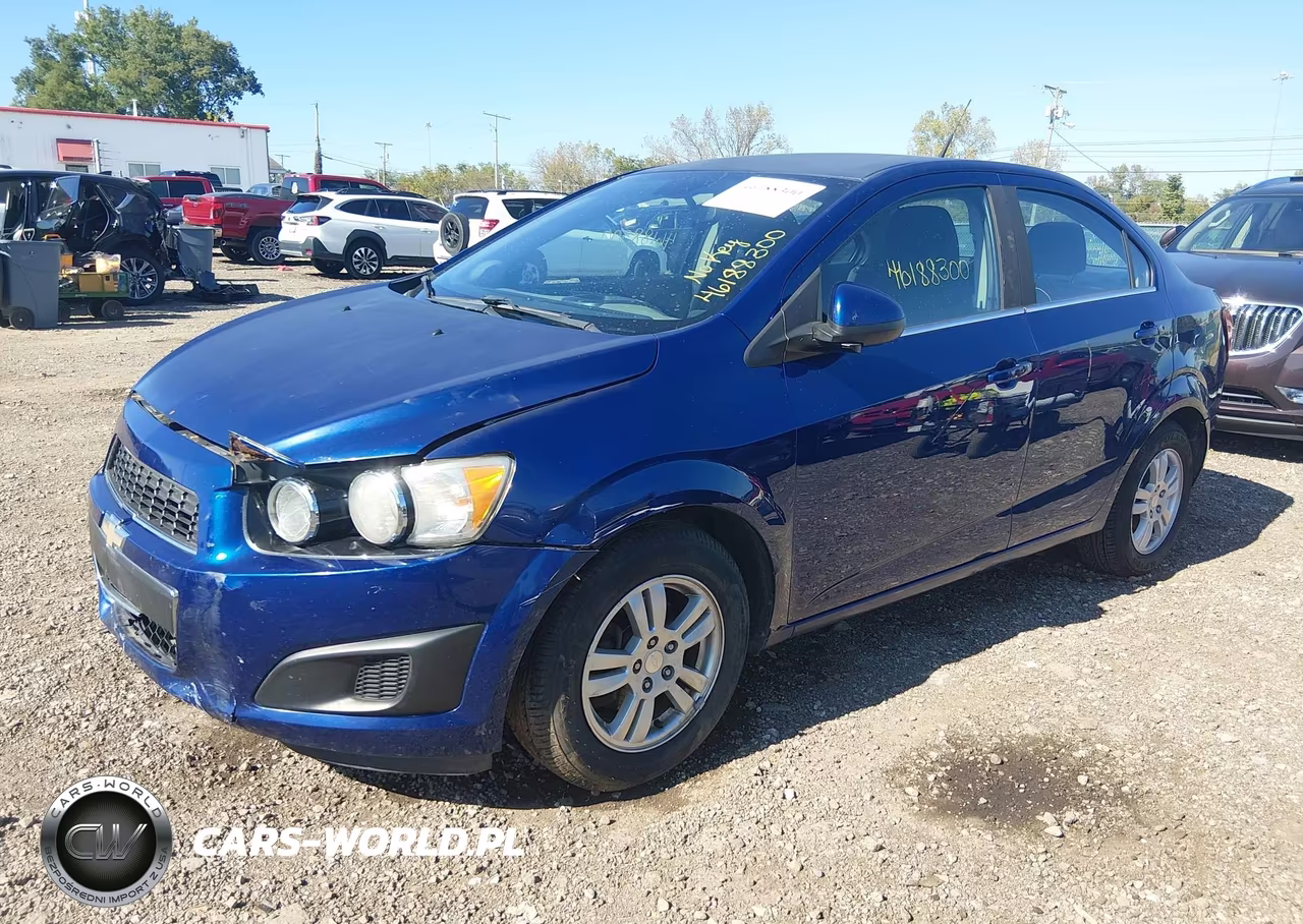 2013 Chevrolet Sonic Lt VIN:1G1JC5SH3D4220218 - 2