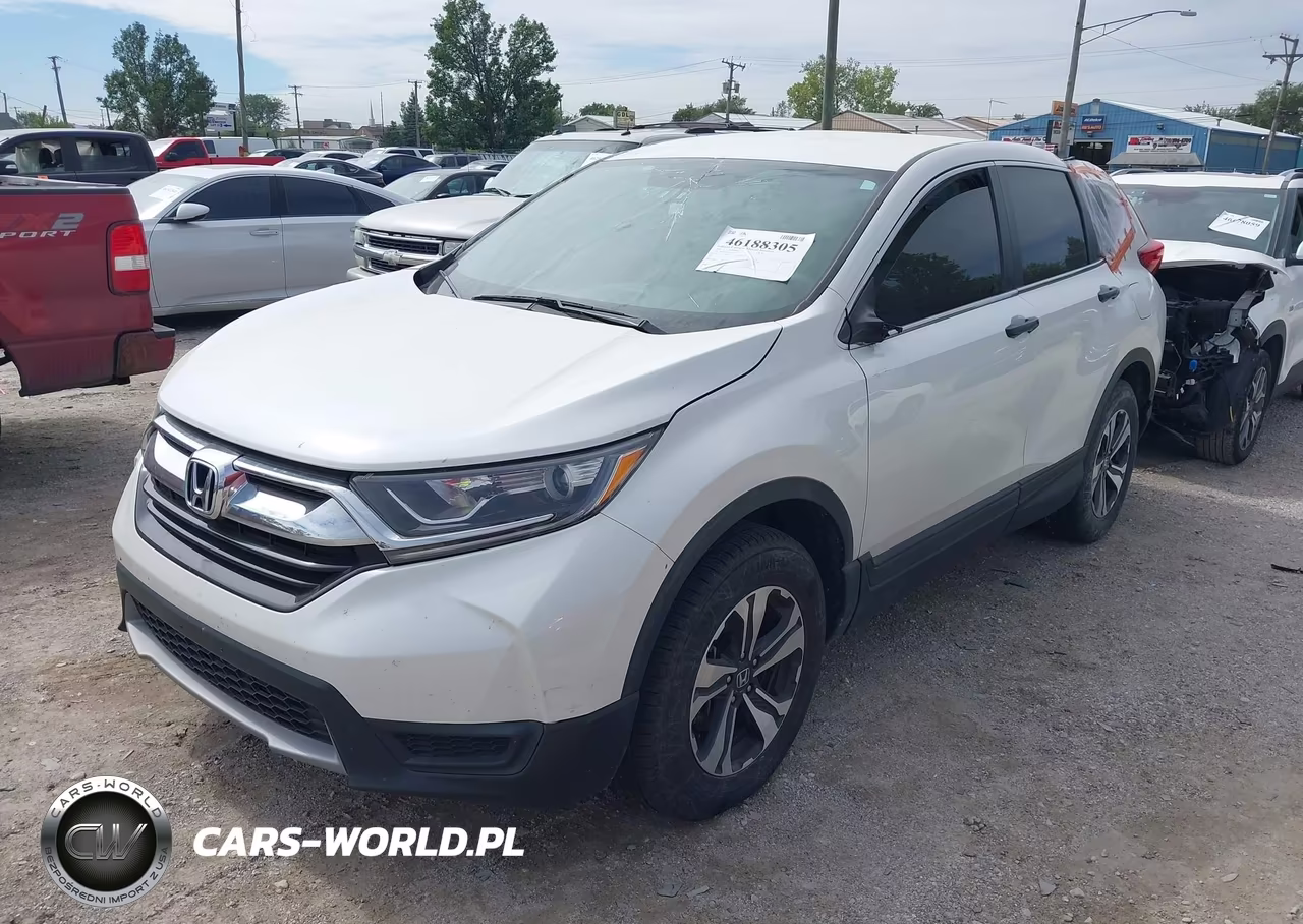 2018 Honda Cr-V Lx VIN:5J6RW6H36JL000750 - 2