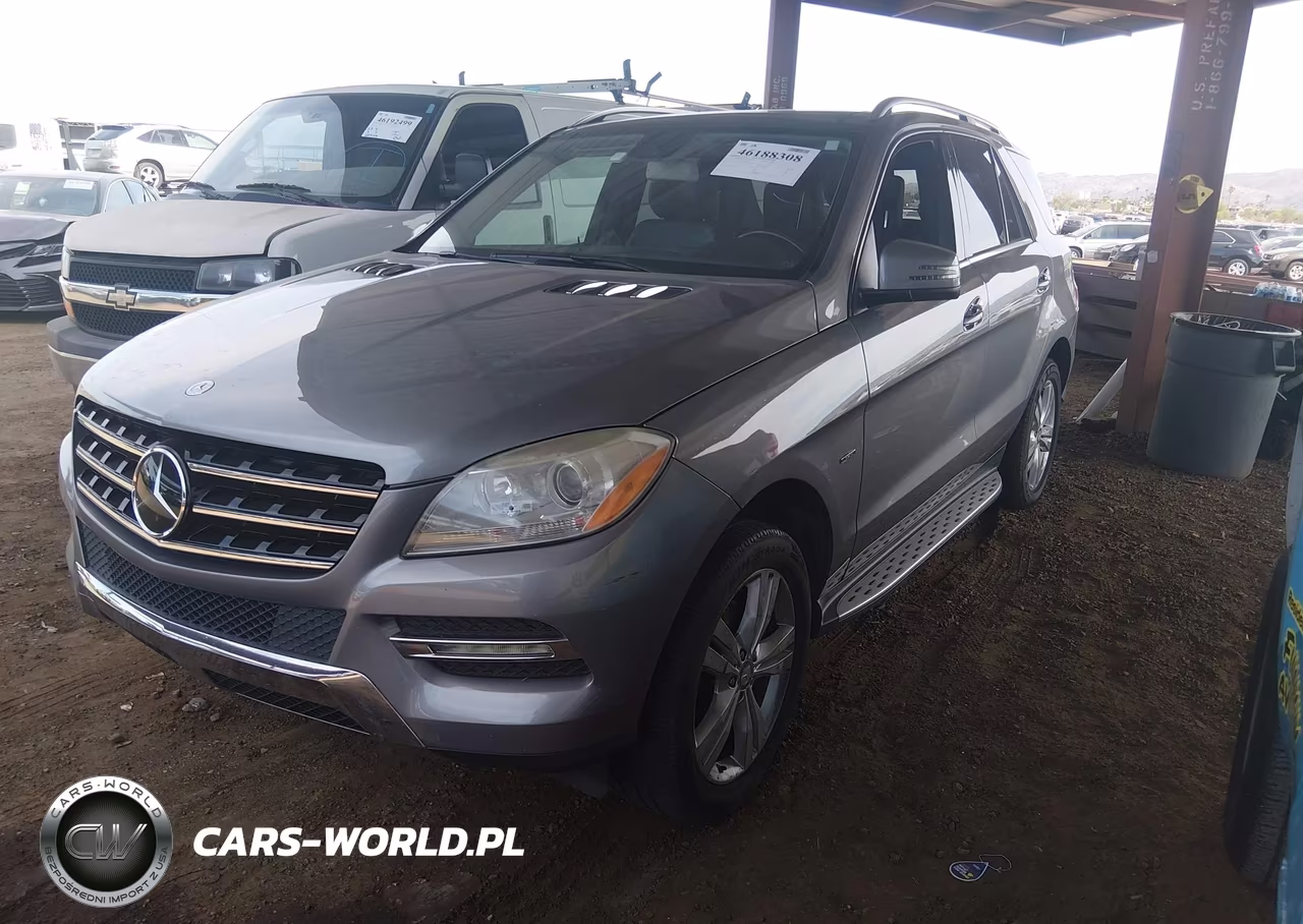 2012 Mercedes-Benz M-Class Ml 350 VIN:4JGDA5HB7CA003280 - 2