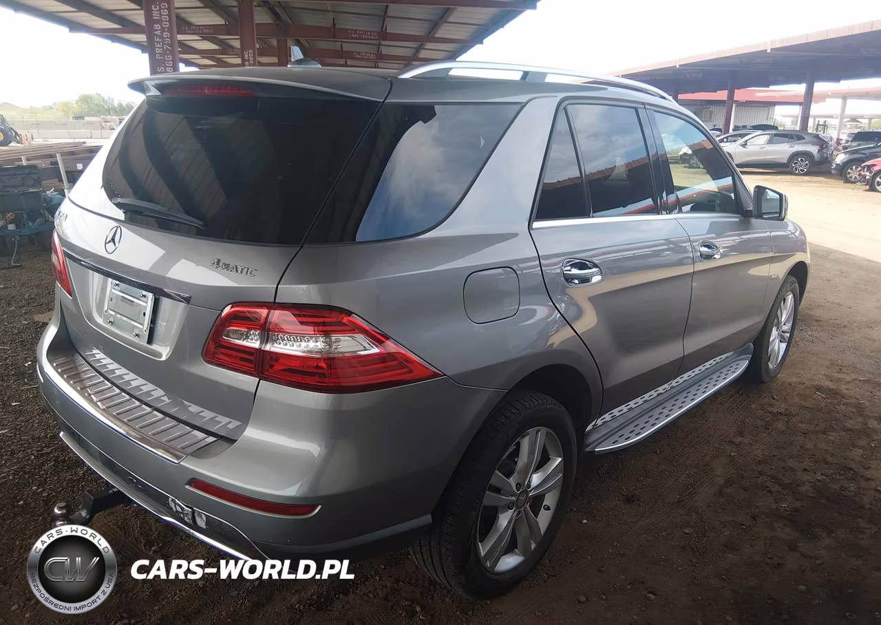 2012 Mercedes-Benz M-Class Ml 350 VIN:4JGDA5HB7CA003280 - 4