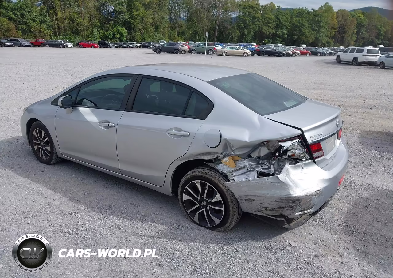 2015 Honda Civic Ex VIN:19XFB2F83FE212369 - 3