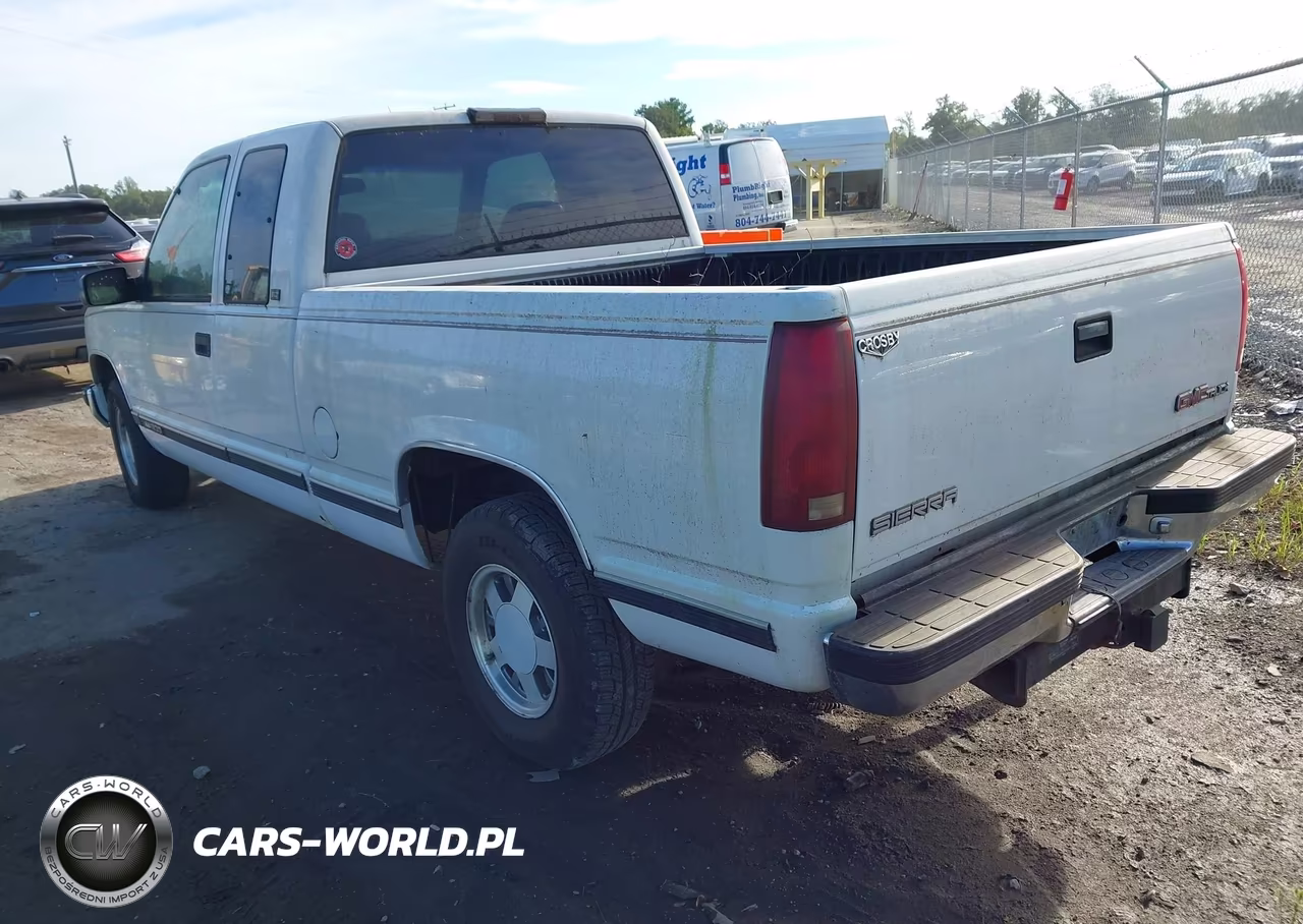 1997 GMC Sierra 1500 Sl Wideside VIN:2GTEC19R6V1501233 - 3