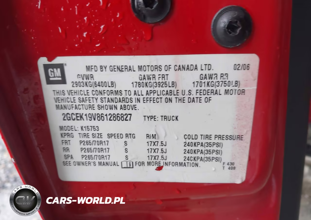 2006 Chevrolet Silverado 1500 Work Truck VIN:2GCEK19V861286827 - 9