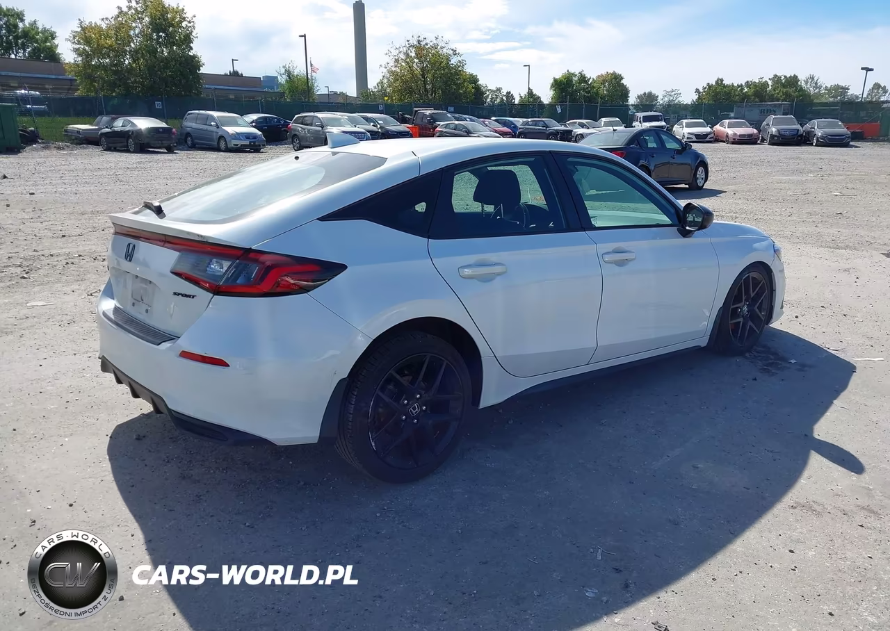 2022 Honda Civic Sport VIN:19XFL2H87NE016492 - 4
