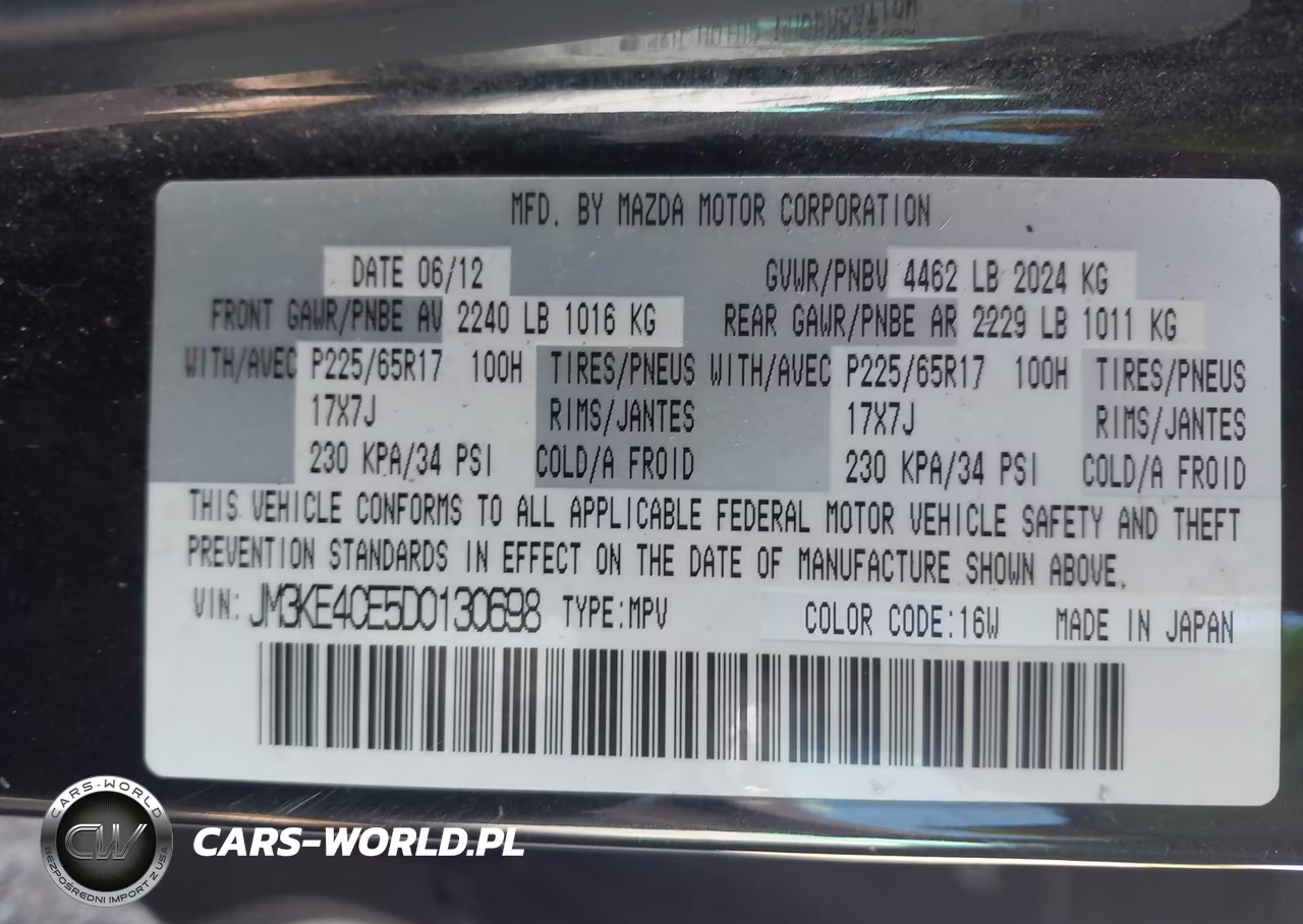2013 Mazda Cx-5 Touring VIN:JM3KE4CE5D0130698 - 9
